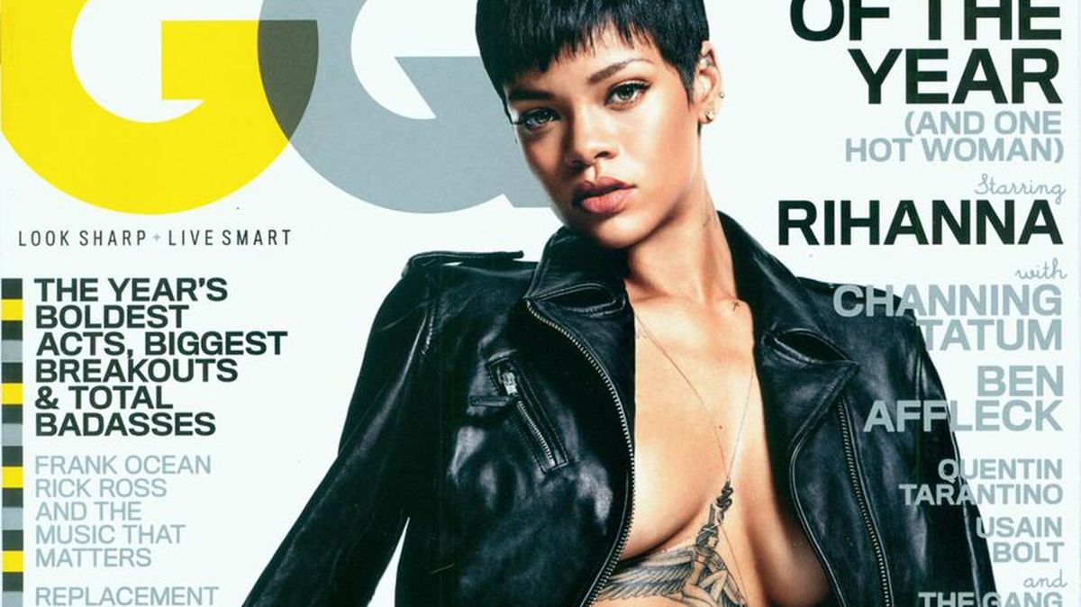 Rihanna jako jeptiška s odhaleným hrudníkem na obálce magazínu. Jak dehonestující, slízla to od lidí